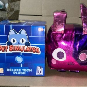 Pet Simulator X Plush Deluxe Tech Roblox Big Games Dark Matter Bunny no code